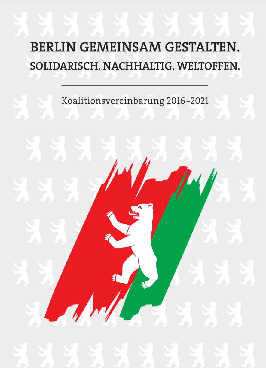 Titelseite Koalitionsvertrag
