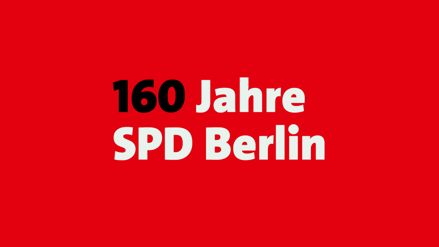 160 Jahre SPD Berlin