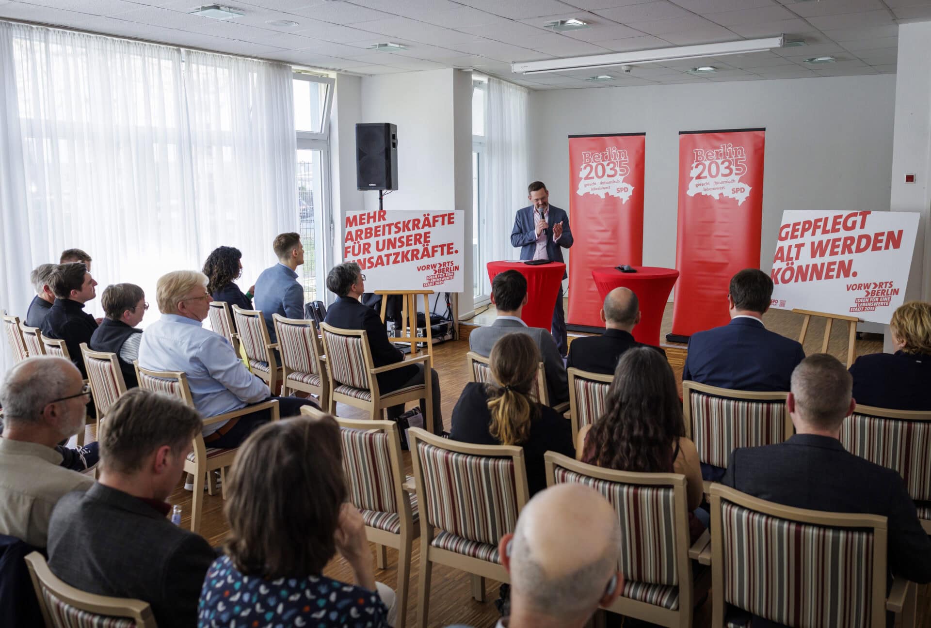 Zukunftswerkstatt: SICHERHEIT! der Berliner SPD im PARITAETISCHES Seniorenwohnen Dr. Victor Aronstein